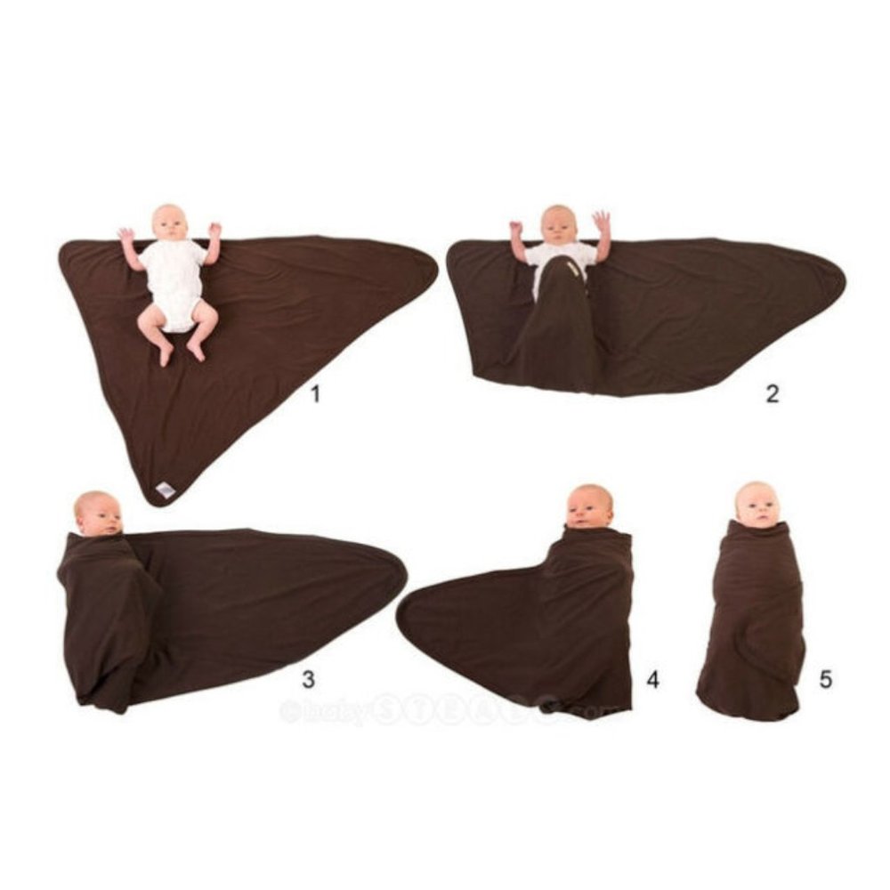 beba bean triangle swaddling blanket - Picture 3 of 4